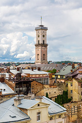 Image showing Lviv bird\'s-eye view