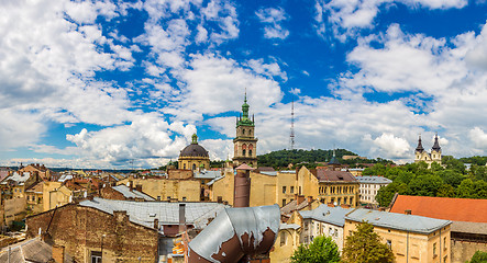 Image showing Lviv bird\'s-eye view