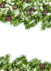 Image showing Christmas background. Eve framework