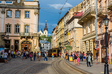 Image showing Lviv - the historic center of Ukraine