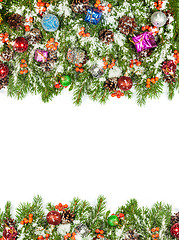 Image showing Christmas background. Eve framework