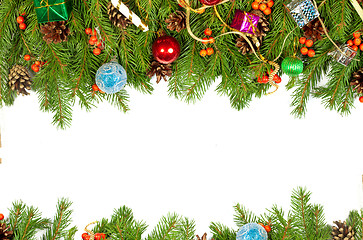 Image showing Christmas background. Eve framework