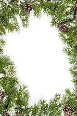 Image showing Christmas background. Eve framework