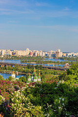 Image showing Panorama of the city Kiev, Ukraine