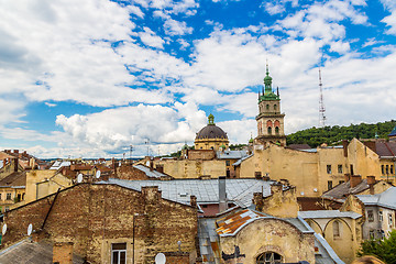 Image showing Lviv bird\'s-eye view