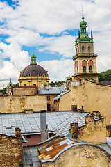 Image showing Lviv bird\'s-eye view