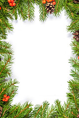 Image showing Christmas background. Eve framework