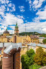 Image showing Lviv bird\'s-eye view