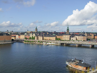 Image showing Stockholm aerial view