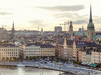 Image showing Stockholm aerial view