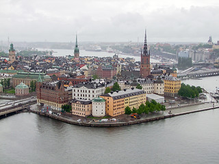 Image showing Stockholm aerial view