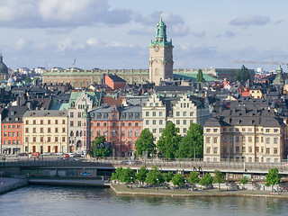 Image showing Stockholm aerial view