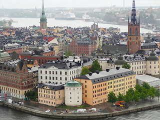 Image showing Stockholm aerial view