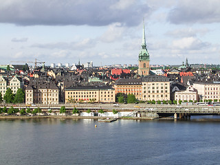 Image showing Stockholm aerial view