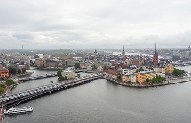 Image showing Stockholm aerial view