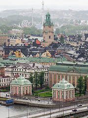 Image showing Stockholm aerial view