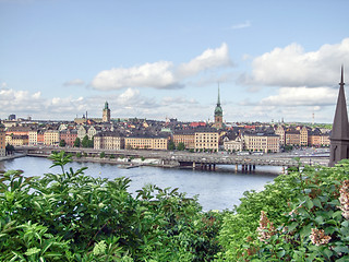 Image showing Stockholm aerial view