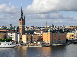 Image showing Stockholm aerial view