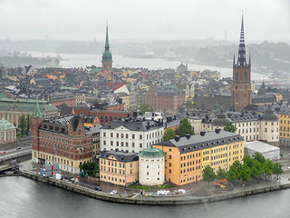 Image showing Stockholm aerial view