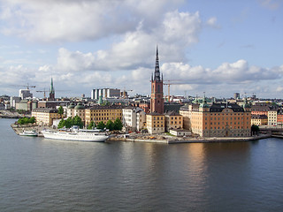 Image showing Stockholm aerial view