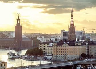 Image showing Stockholm aerial view