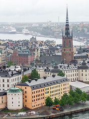 Image showing Stockholm aerial view