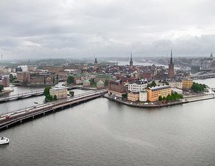 Image showing Stockholm aerial view