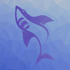 Image showing Big Shark Symbol