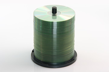 Image showing stack of cds