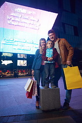 Image showing Group Of Friends Enjoying Shopping