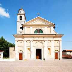 Image showing heritage  old architecture in italy europe milan religion       