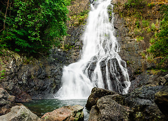 Image showing Sarika Waterfall, Thailand