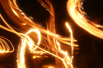 Image showing Fire Dance