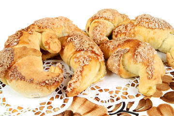 Image showing Small croissants