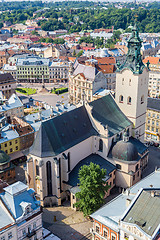 Image showing Lviv bird\'s-eye view