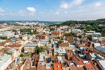 Image showing Lviv bird\'s-eye view