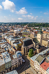 Image showing Lviv bird\'s-eye view