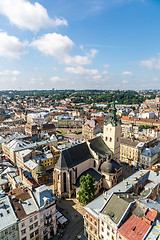 Image showing Lviv bird\'s-eye view