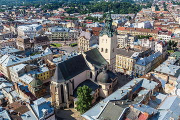 Image showing Lviv bird\'s-eye view