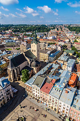 Image showing Lviv bird\'s-eye view