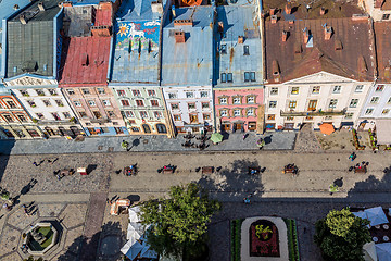 Image showing Lviv bird\'s-eye view