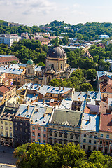 Image showing Lviv bird\'s-eye view