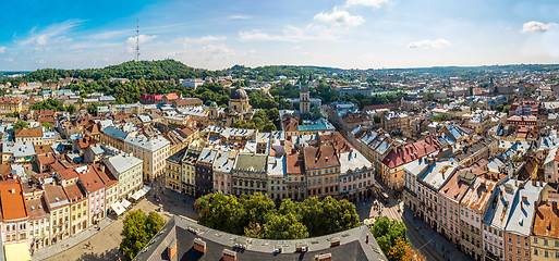 Image showing Lviv bird\'s-eye view