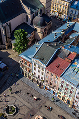 Image showing Lviv bird\'s-eye view