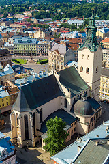 Image showing Lviv bird\'s-eye view