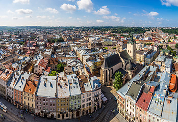 Image showing Lviv bird\'s-eye view