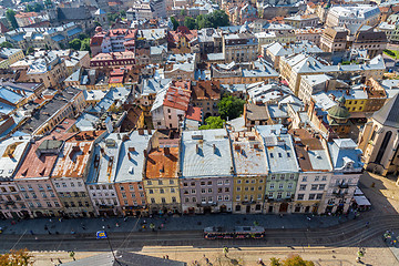 Image showing Lviv bird\'s-eye view