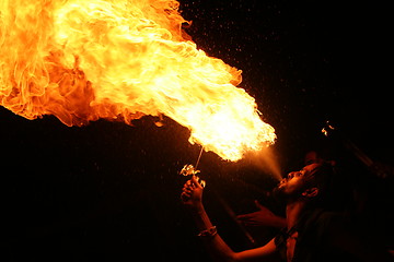 Image showing Fire Breather