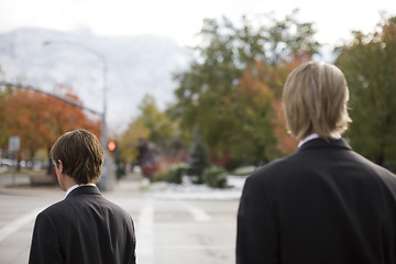 Image showing businessmen