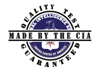 Image showing Quality test guaranteed stamp 